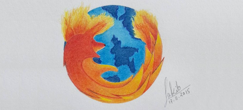 Mozilla Logo as a Sailing Map — From https://uk.pinterest.com/explore/firefox-logo/